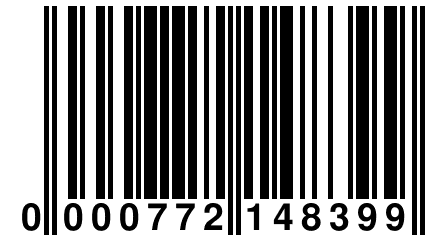 0 000772 148399