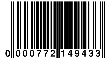 0 000772 149433