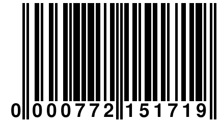 0 000772 151719