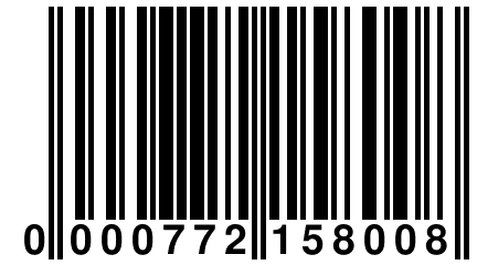 0 000772 158008