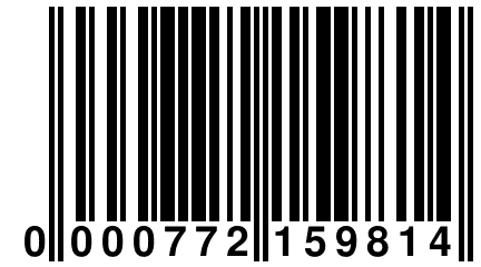 0 000772 159814