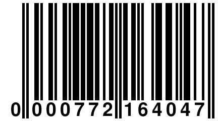 0 000772 164047