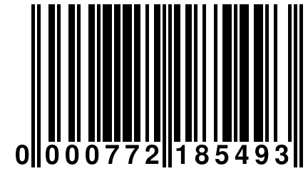 0 000772 185493