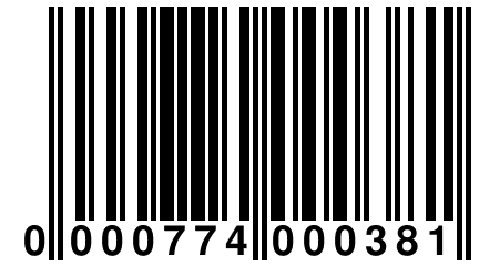 0 000774 000381