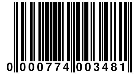 0 000774 003481