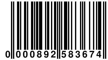 0 000892 583674