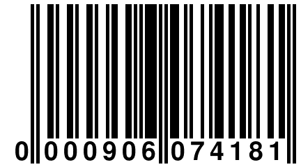 0 000906 074181