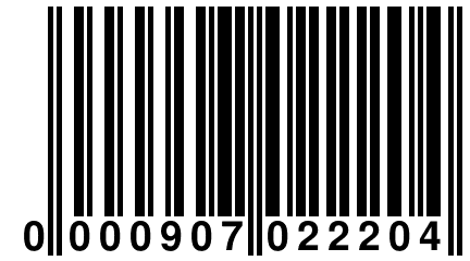 0 000907 022204