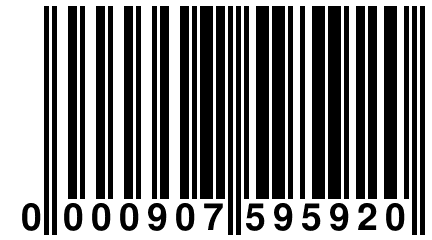 0 000907 595920