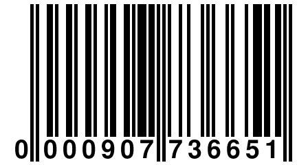 0 000907 736651