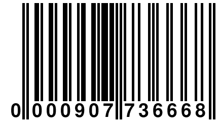 0 000907 736668