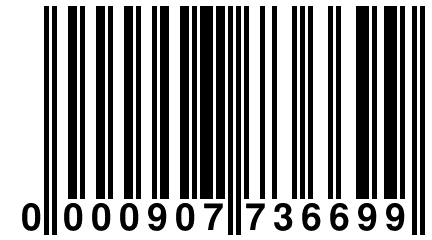 0 000907 736699