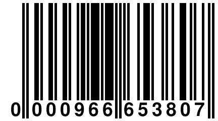 0 000966 653807