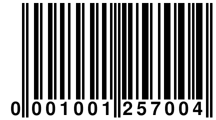 0 001001 257004