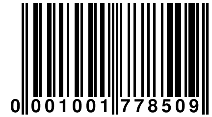 0 001001 778509