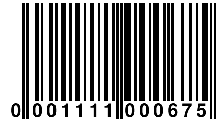 0 001111 000675