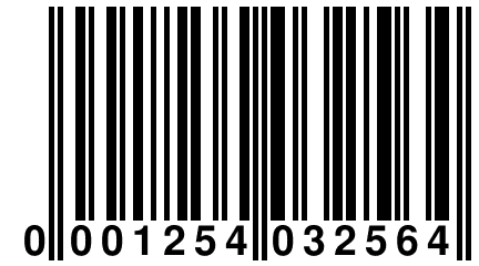 0 001254 032564