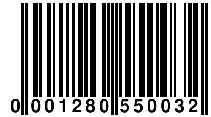 0 001280 550032