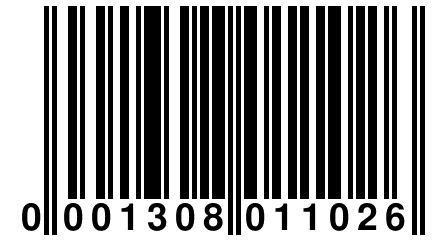 0 001308 011026