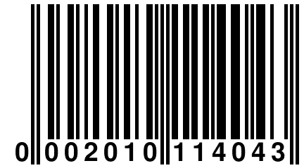 0 002010 114043