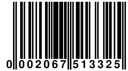 0 002067 513325