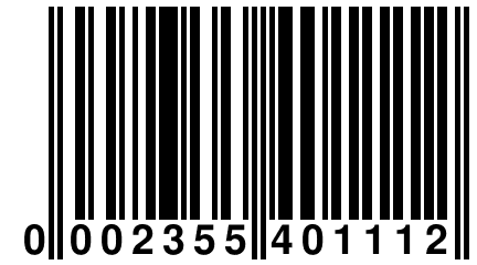 0 002355 401112