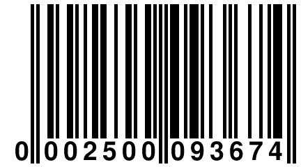 0 002500 093674