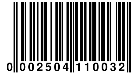 0 002504 110032