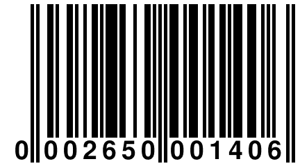 0 002650 001406