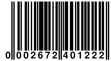 0 002672 401222