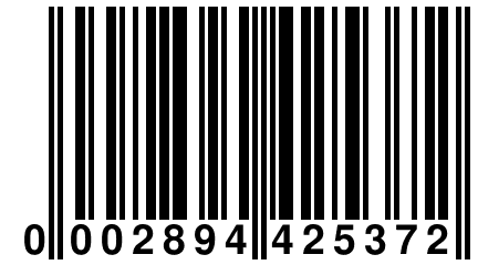 0 002894 425372