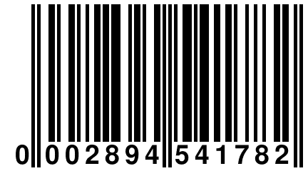 0 002894 541782