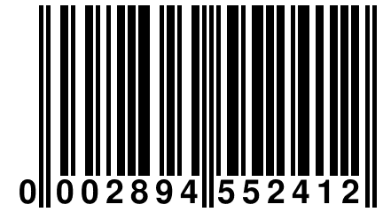 0 002894 552412