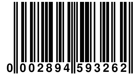 0 002894 593262