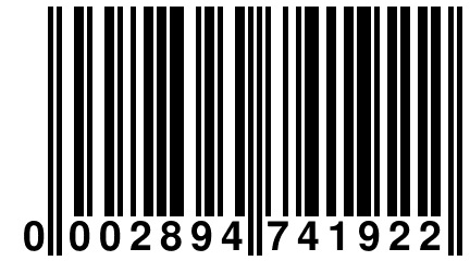 0 002894 741922