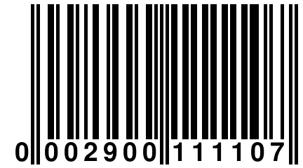 0 002900 111107