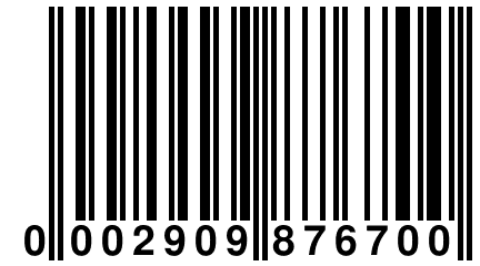 0 002909 876700