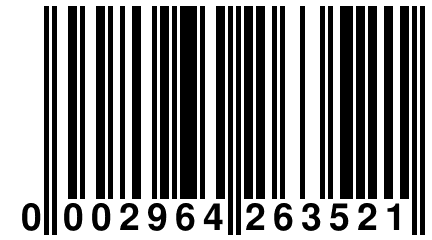 0 002964 263521