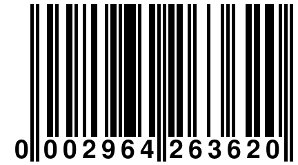 0 002964 263620