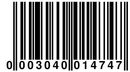 0 003040 014747