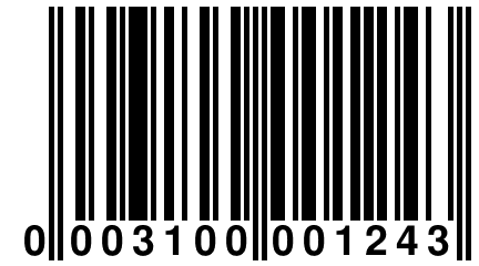 0 003100 001243