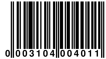 0 003104 004011