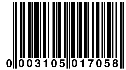 0 003105 017058