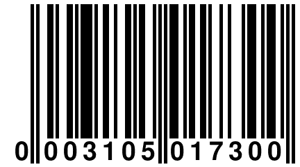 0 003105 017300