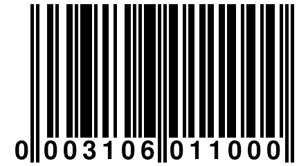 0 003106 011000