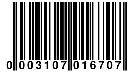 0 003107 016707