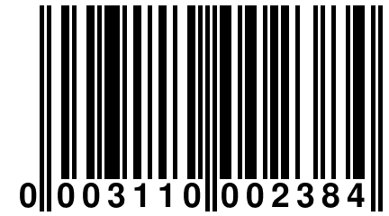 0 003110 002384