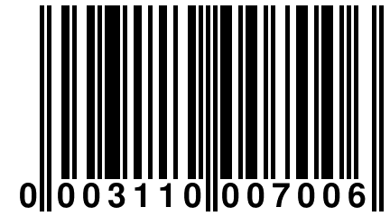 0 003110 007006