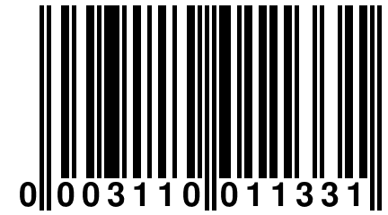 0 003110 011331