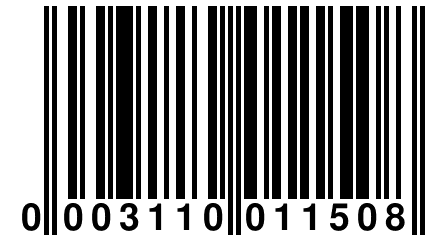 0 003110 011508